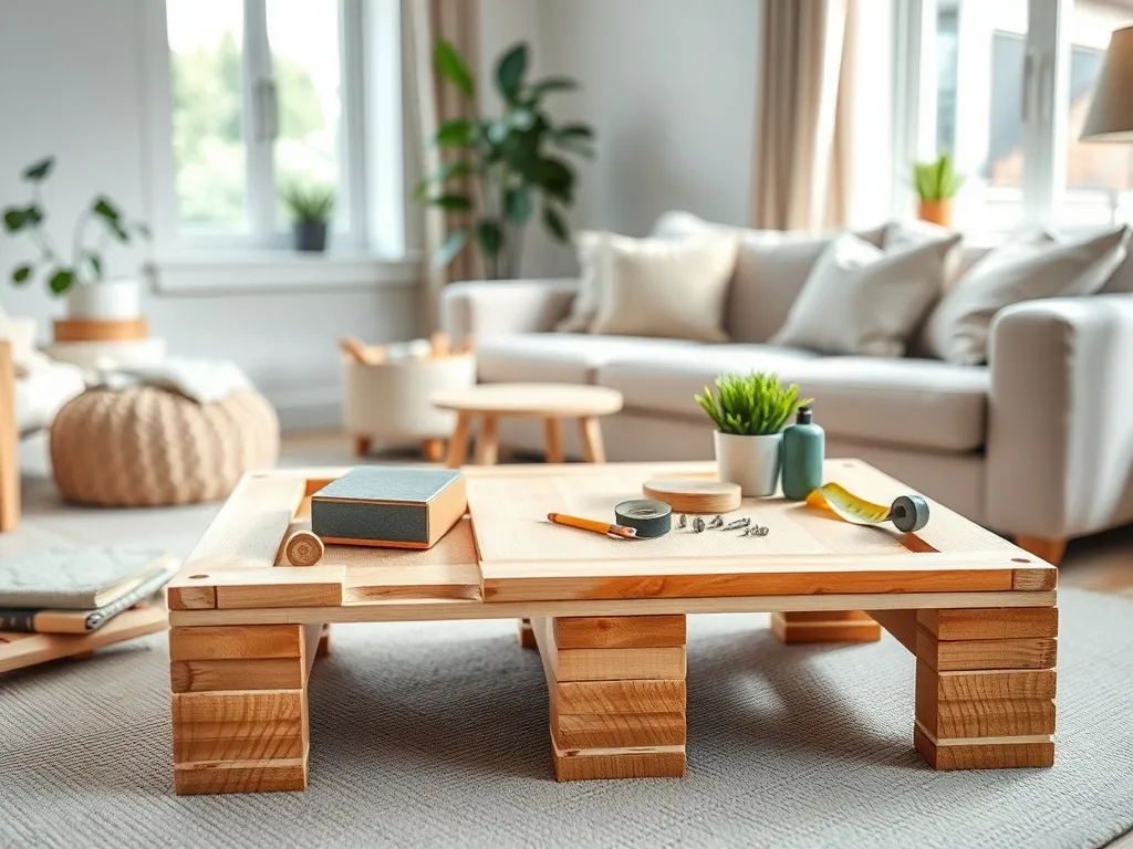 Jak zrobić stolik z palet? Praktyczne porady i inspiracje