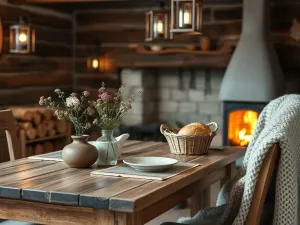 Pomysły na wnętrza z rustykalnymi elementami – stwórz przytulny klimat